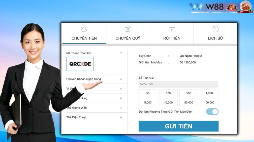 Nạp Tiền W88